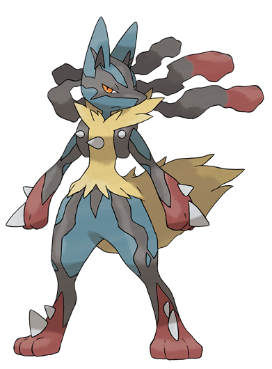 Lucario's new Mega-form