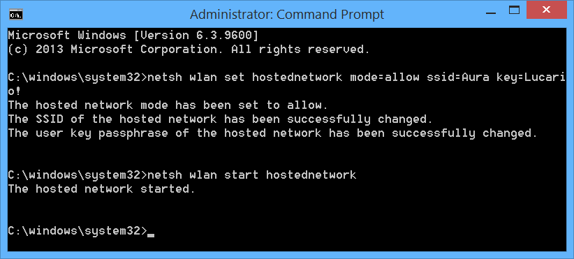 Configuring the Wi-Fi hotspot